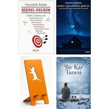 Ayata Kişisel Gelişim - Feyzullah Budak + Kuzey Işıklarının Şarkısı + Telefon Tutucu + Bir Kar Tanesi
