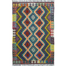 Kilim Co. Yünden El Dokuma Afgan Kilim 100X160 cm (1.6 M²)