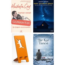 Çay Yayınları Hayvan Olmak Günahtır - Mustafa Çay + Kuzey Işıklarının Şarkısı + Telefon Tutucu + Bir Kar Tanesi