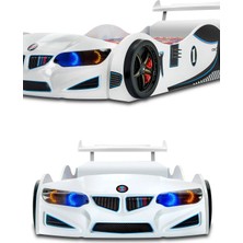 İnegöl'den Eve Gt1 - Arabalı Yatak Araba Karyola , 4 Farklı Renk