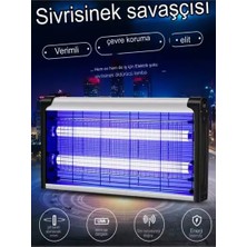 Byanes 4 4W Çift Uva Işık A Enerji Sinek Tuzağı Elektrikli Sivrisinek Kovucu Yok Edici Öldürücü Haşere