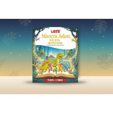 Let's Dino World Sulu Boya Boyama Kitabı & Aktivite Seti