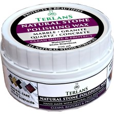Terlans Doğaltaş Granit Koruyucu Vaks 250 ml / Natural Stone Protection Wax / Doğal Saten Görünüm, Leke Itici Bakım / Parlatıcı Değil Koruyucu Cila