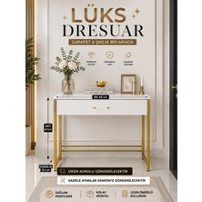 Lüks Gold Detaylı Dresuar Antre - Hol