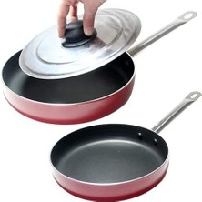Matar Balık Tavası Kapaklı 28CM