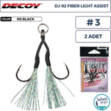 Decoy Dj-92 Fiber Tüylü Çiftli Asist Iğnesi #3 (2 Adet)