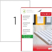 Tanex TW-2000 Lazer Etiket Beyaz