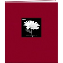 Pioneer MB-811CBF 22 cm x 28 cm Postbound Çerçeve Kapak Hafıza Kitabı, Elma Kırmızısı