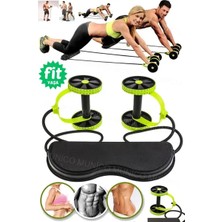 Macgon Pro Kopmayan Lastikli Spor Aleti Karın Kas Şınav Aleti Karın Kol Bacak Çalıştırıcı Unisex Spor Aleti