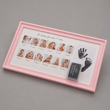Momento Hediyelik Yeni Doğan Bebek Fotoğraf Çerçevesi - 20X38CM
