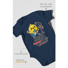 Morivo Kids Anneye Özel Kısa Kollu Bebek Body %100 Pamuk