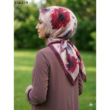Velscarfs Soft Pamuk Parla Eşarp (Bordo) 226-119
