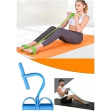 Macgon Body Trimmer Egzersiz Aleti El Ayak Egzersiz 4'lü Direnç Lastiği