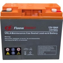 Floow Energy 12V 18AH Ups Aküsü Bakımsız 2026 Üretim