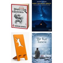 Başucu Yayınları Küçük Düşünmek Eşşekliktir - Serkan Şengül + Kuzey Işıklarının Şarkısı + Telefon Tutucu + Bir Kar Tanesi