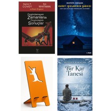 Varlık Yayınları Öngörülemeyen Zamanlarda Öngörülebi - Stephen R. Covey + Kuzey Işıklarının Şarkısı + Telefon Tutucu + Bir Kar Tanesi