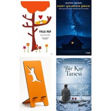 Ganj Kitap Kalıcı Aşk - Kathlyn Hendricks + Kuzey Işıklarının Şarkısı + Telefon Tutucu + Bir Kar Tanesi