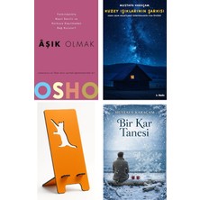 Ganj Kitap Aşık Olmak - Osho + Kuzey Işıklarının Şarkısı + Telefon Tutucu + Bir Kar Tanesi
