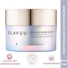 Klavuu Rejuve Pearlsation Multi Pearl Peptide Cream - Inci Peptitli, Aydınlatıcı ve Kırışıklık Karşıtı Yüz Kremi