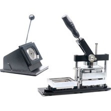 Gümrük Bey 90×65 mm Köşe Kesme Makinesi – Buzdolabı Magnet, Kart, Fotoğraf Kesimi