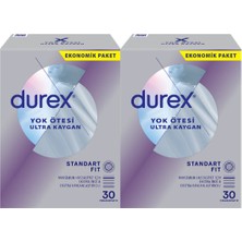 Durex Yok Ötesi Ultra Kaygan Prezervatif 30 Lu x 2 Adet