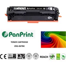 PanPrint Canon I-Sensys LBP-631CW Siyah Chipli Muadil Toner (CRG-067 B)