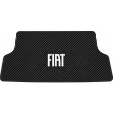 Oem Fiat Logolu Premium Bagaj Halısı (Siyah)