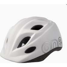 Bobike One Plus Çocuk Bisiklet Kaskı Beyaz Xs