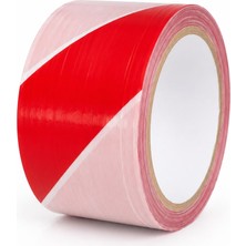 Erçelik Ikaz Bandı Şerit Bandı Emniyet Şeridi 60 mm x 100 Metre Güvenlik ve Uyarı Bandı