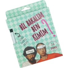 Bil Bakalım Ben Kimim? – Silinebilir Kalemli Eğlenceli Tahmin Oyunu (2–6 Oyuncu)