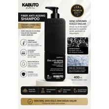Kabuto Katana Fiber Anti-Ageing Shampoo 1000ML | Strengthening & Revitalizing Formula | Anti-Hair Breakage | Professional Salon Shampoo