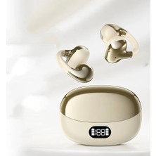 Azurtech Klips Bluetooth 6.0 Kulak Arkası Kablosuz Kulaklık - & 720 Derece Uzamsal Ses - 45 Saat Şarj Süreli Suya Dayanıkl