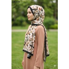 Belinda Scarf Bambu Kraş Pamuk Şal (Siyah) 206-116
