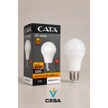 Cata CT-4259 Sensörlü Ampul 12WATT (2ADET)