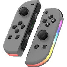 Tekoo Joy-02 Switch Uyumlu Kablosuz Oyun Kolu – 5.2 Bluetooth Titreşimli 6 Eksen Rgb Işıklı