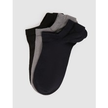 Pierre Cardin Erkek Lacivert 3'lü Bambu Karışımlı Çorap 50328334-VR033