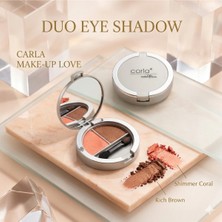 Carla Duo Eye Shadow- Ikili Göz Farı Paleti No: 312