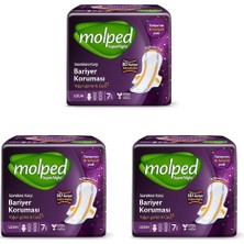 Molped Supernight Uzun Gece Pedi (1 x 7 Adet) (3 Paketi)