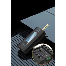 Tastech K35 Yaka Mikrofonu 3.5mm Jack Girişli Kablosuz Yaka Mikrofonu Wireless Aux Giriş Kamera Araç Hoparlör Telefon Ses Aktarımı