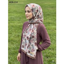 Belinda Scarf Bambu Kraş Pamuk Şal (Kahve) 1028-114