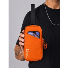 Baginn Erkek El Çantası Paraşüt Kumaş Suya Dayanıklı Portföy Stil El Çantası Traş Kozmetik Çantası 23*14CM
