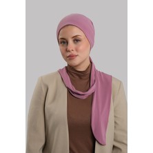 Hürrem Bone Gül Kurusu Versa Kuyruklu Pratik Tesettür Bone Sandy Büzgülü 2515_18