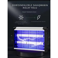 Byanes Elektrikli Led’li Sivrisinek Kovucu - Asılabilir Portatif Yapı, Gece Lambası ve Sineksavar Özelliği