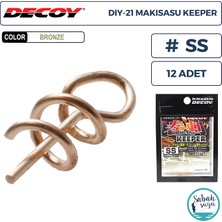 Decoy Dıy-21 Makisasu Keeper Silikon Tutucu Yay #ss (12 Adet)