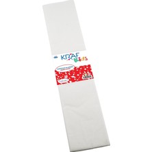 Kraf Kıds Krepon Kağıdı 50X200 Beyaz 10 Lu KK50 1465732614980