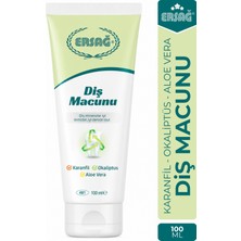 Ersağ Karanfil Okaliptüs Aloe Vera Özlü Diş Macunu 100 ml
