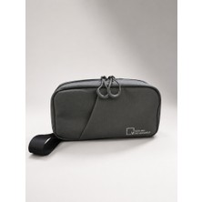 Baginn Erkek El Çantası Paraşüt Kumaş Suya Dayanıklı Portföy Stil El Çantası Traş Kozmetik Çantası 23*14CM
