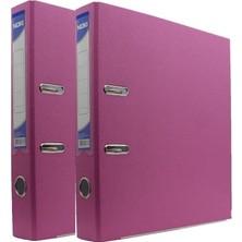 Büro Klasör Pembe Dar Noki Pembe Büro Klasörü Halkalı 2 Adet