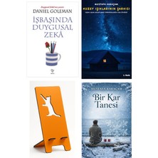 Varlık Yayınları Işbaşında Duygusal Zeka - Daniel Goleman + Kuzey Işıklarının Şarkısı + Telefon Tutucu + Bir Kar Tanesi