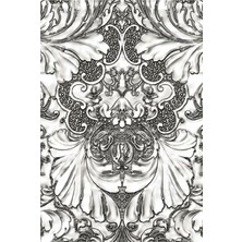 Sizzix 3 Boyutlu Doku Soluyor Kabartma Klasörü Damast Von Tim Holtz, 665733, Çok Renkli, Tek Boyut